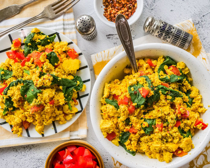 Vegan Scrambled Eggs