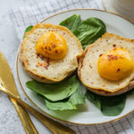 Vegan Fried Egg With Vegan Egg Yolk