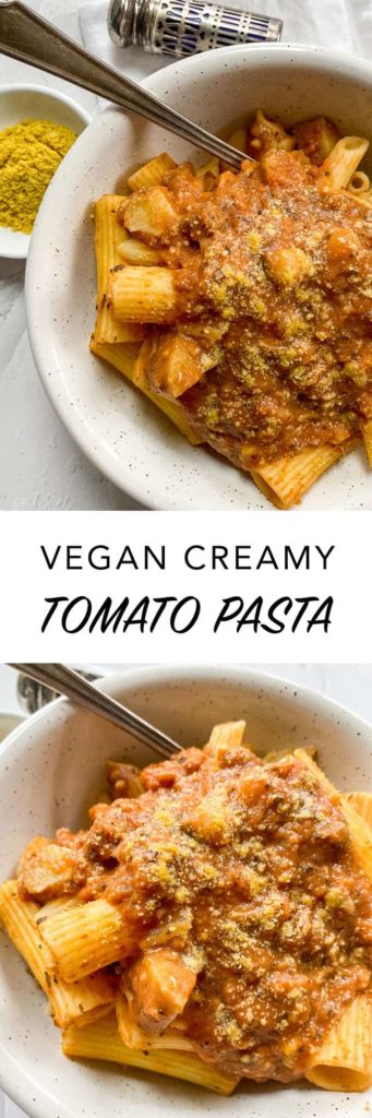 Vegan Creamy Tomato Pasta