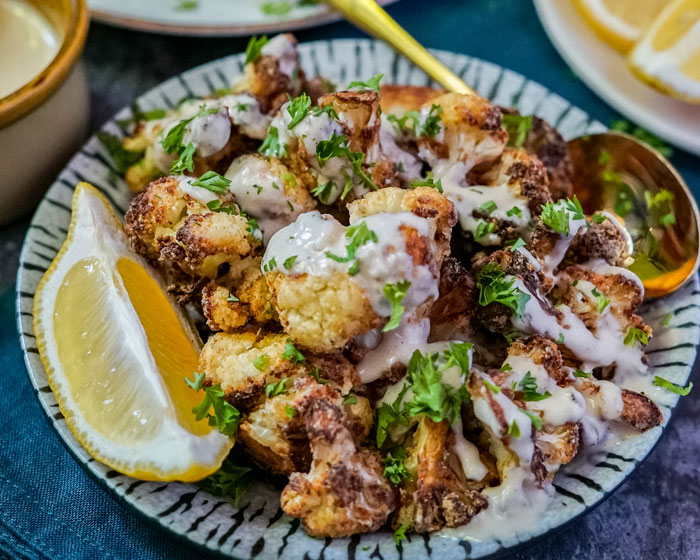 Fried Cauliflower Bites