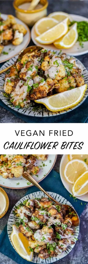 Vegan Fried Cauliflower Bites Recipe