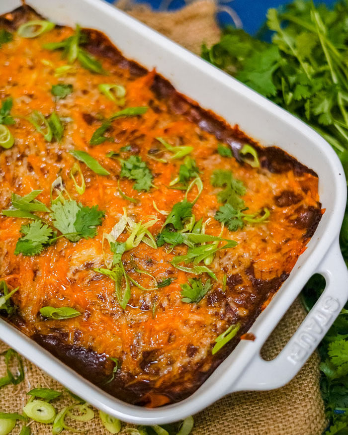 Best Vegan Enchiladas with Sauce