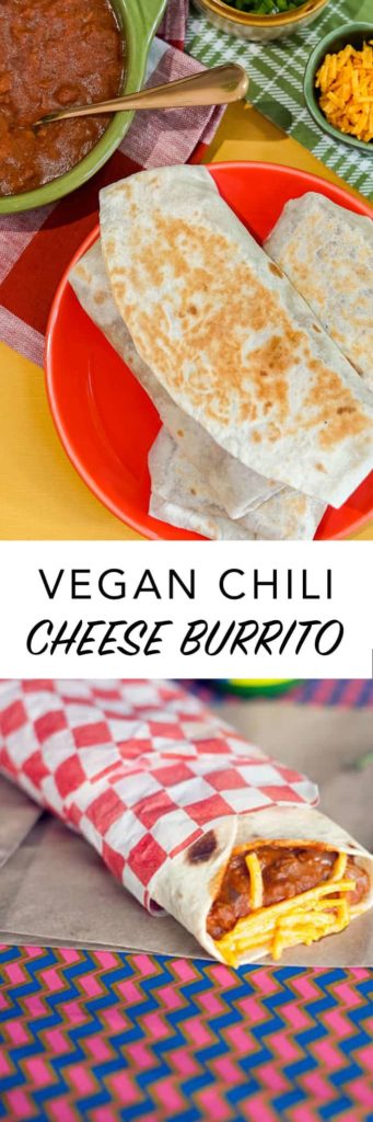 Vegan Chili Cheese Burrito Recipe