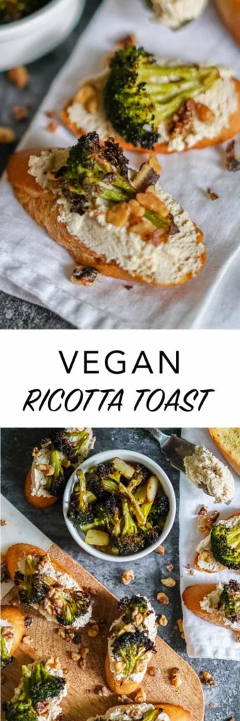 Vegan Ricotta Toast Recipe
