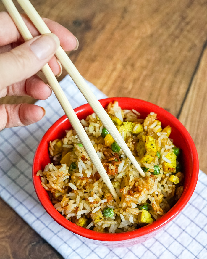 Air Fryer Fried Rice