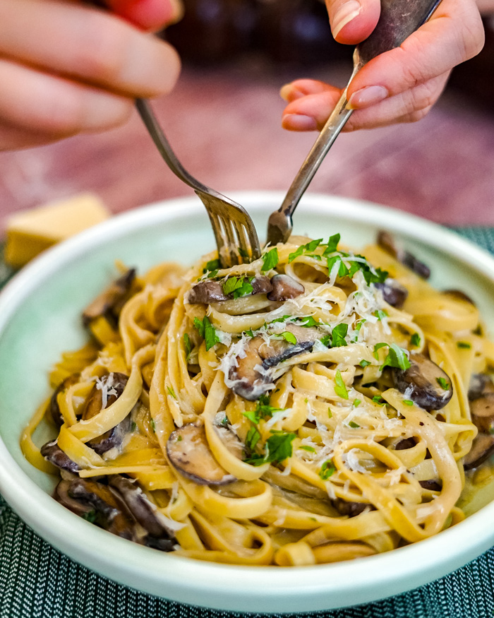 Vegan Mushroom Sauce For Pasta