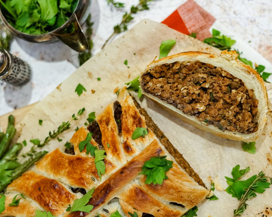 Vegan Beef Wellington - The Edgy Veg