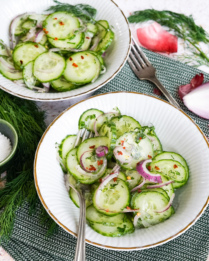 Cucumber Salad with Dill Recipe