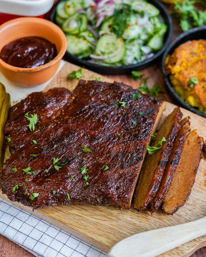 Vegan BBQ Brisket