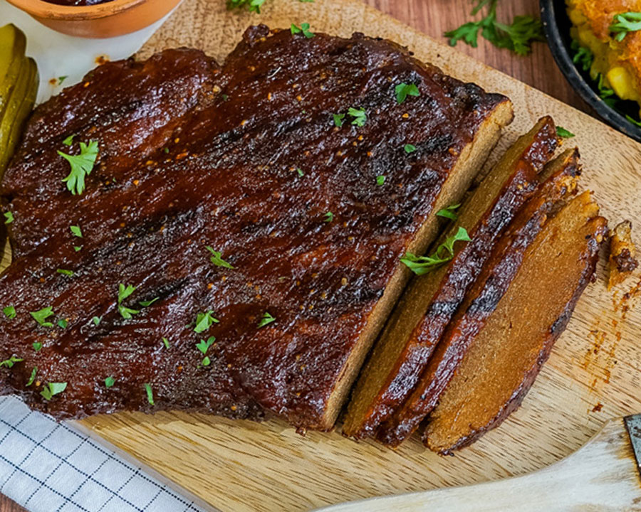 Vegan Brisket (BBQ Style)