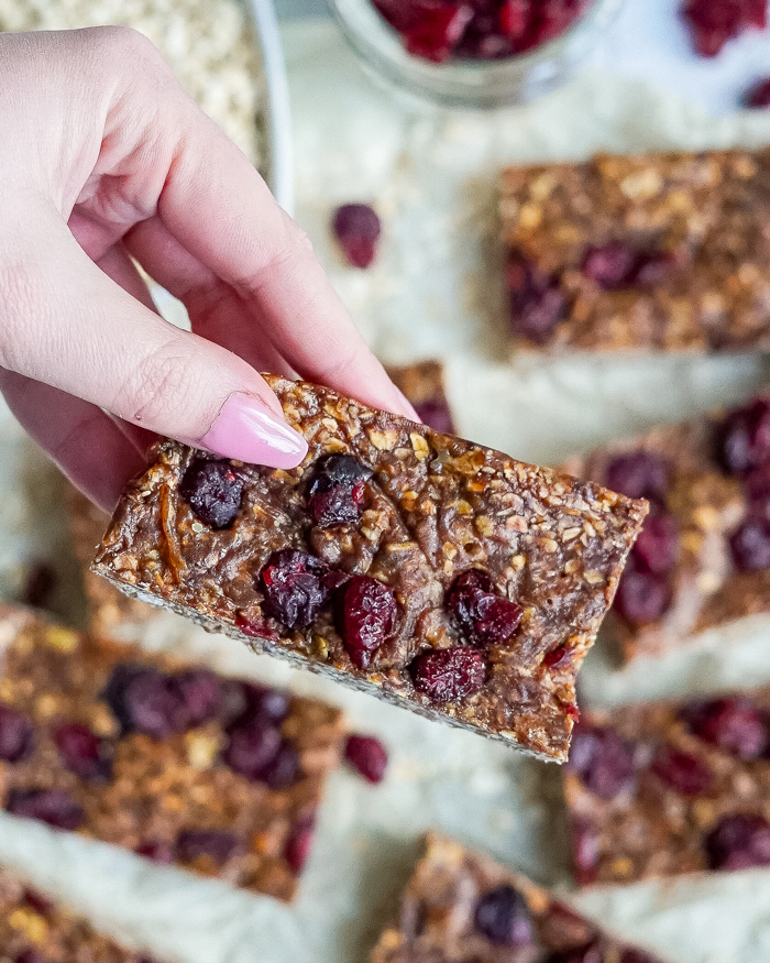 Cranberry Oatmeal Bars Recipe