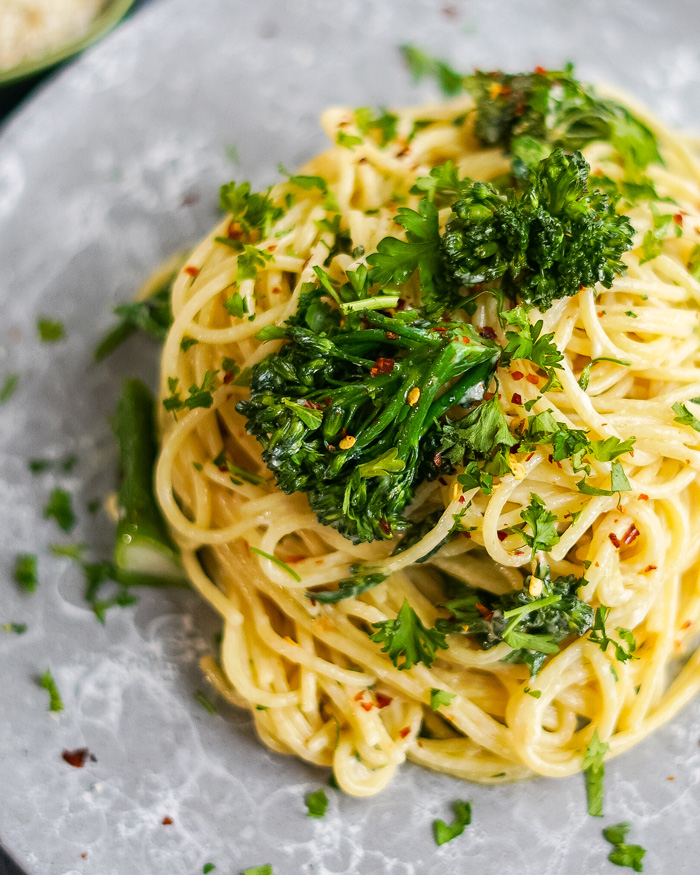 Vegan Broccolini Pasta