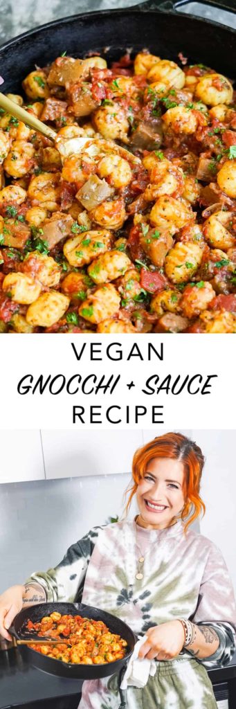 Vegan Gnocchi & Sauce Recipe