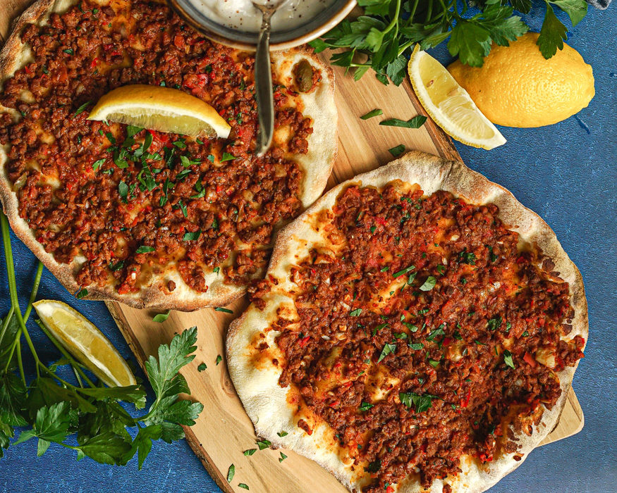 Vegan Lahmacun