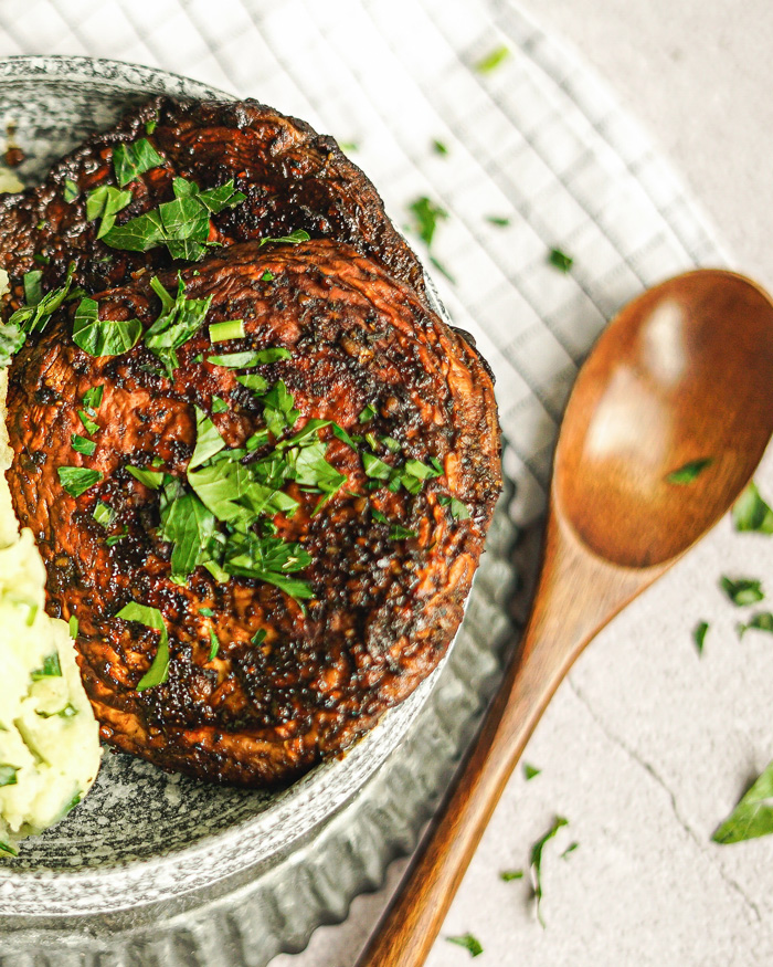 Vegan Mushroom Steak