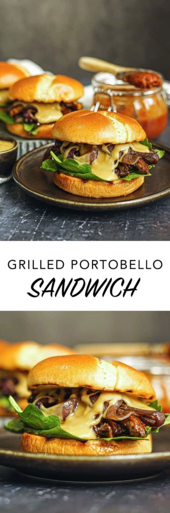 Portobello Mushroom Sandwich