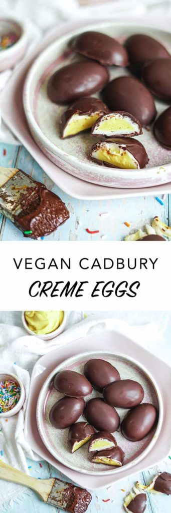 Vegan Cadbury Creme Eggs Recipe