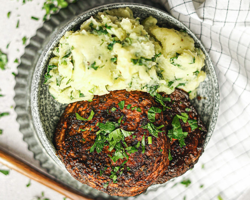 Vegan Mushroom Steak