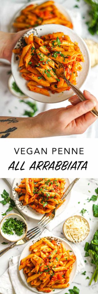 Vegan Penne all'Arrabbiata Recipe