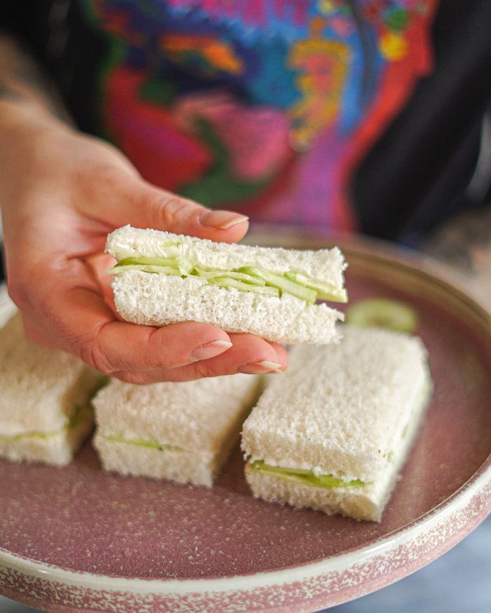 Vegan Cucumber Tea Sandwiches Recipe