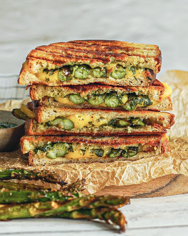 Asparagus Grilled Cheese Sandwich Recipe