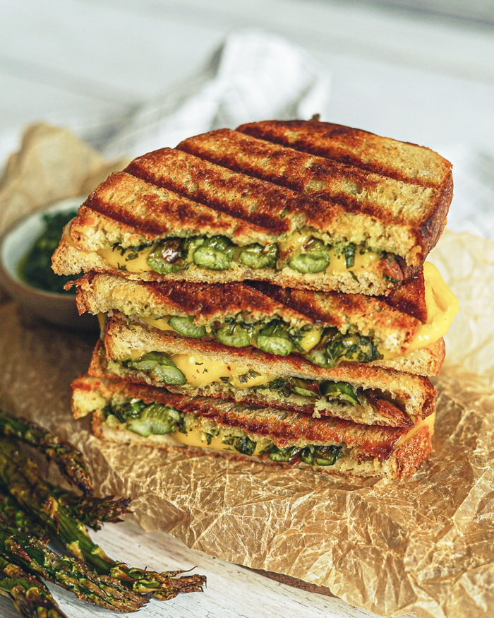 Asparagus Grilled Cheese