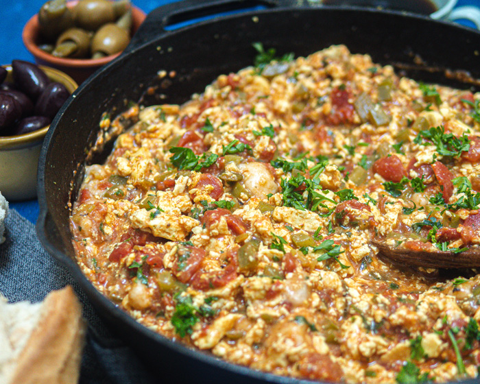 Vegan Menemen recipe