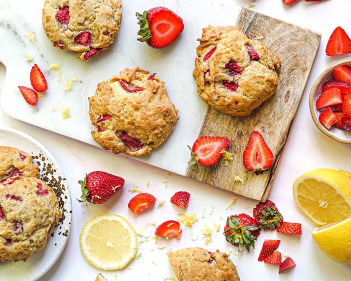 Strawberry lemon Cookies