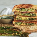 Vegan Asparagus Grilled Cheese Sandwich