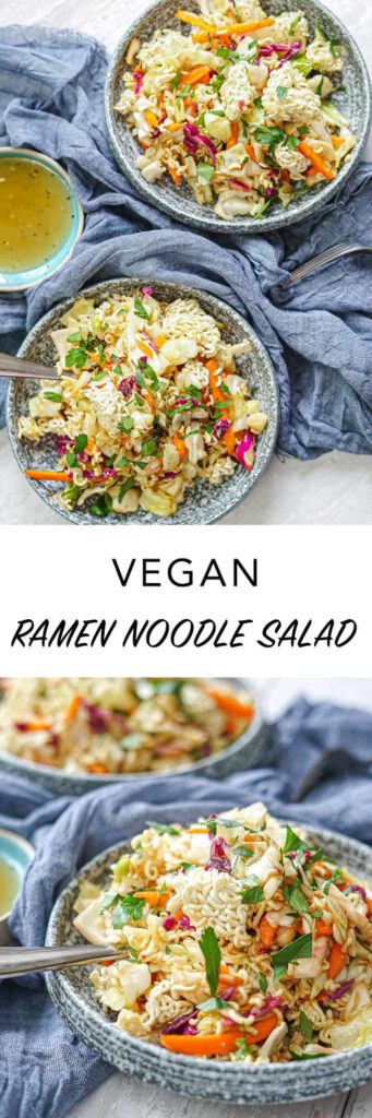 Vegan Ramen Noodle Salad-Recipe