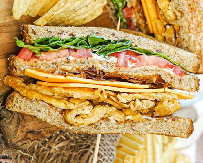 Vegan Club Sandwich