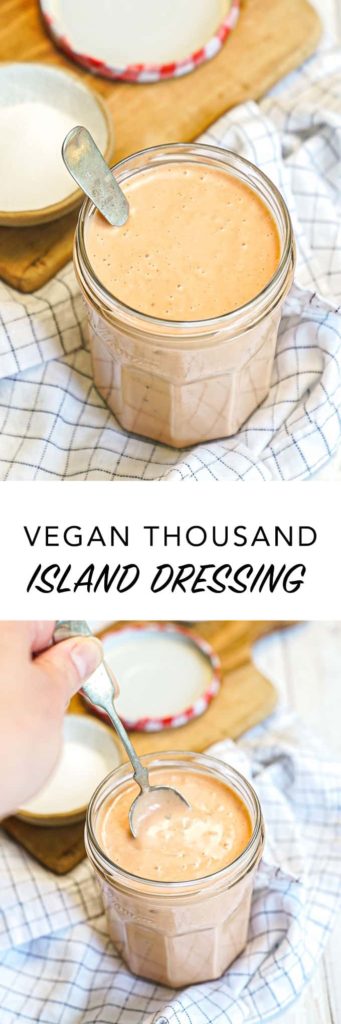 Thousand Island Dressing Vegan Recipe