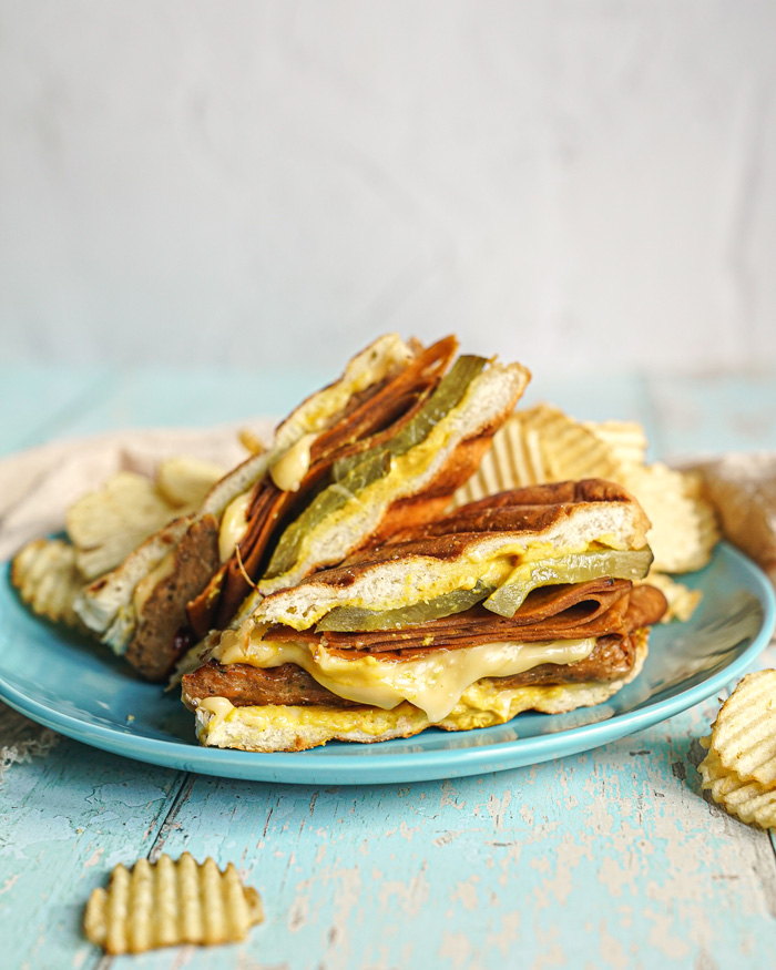 Vegan Cubano Sandwich