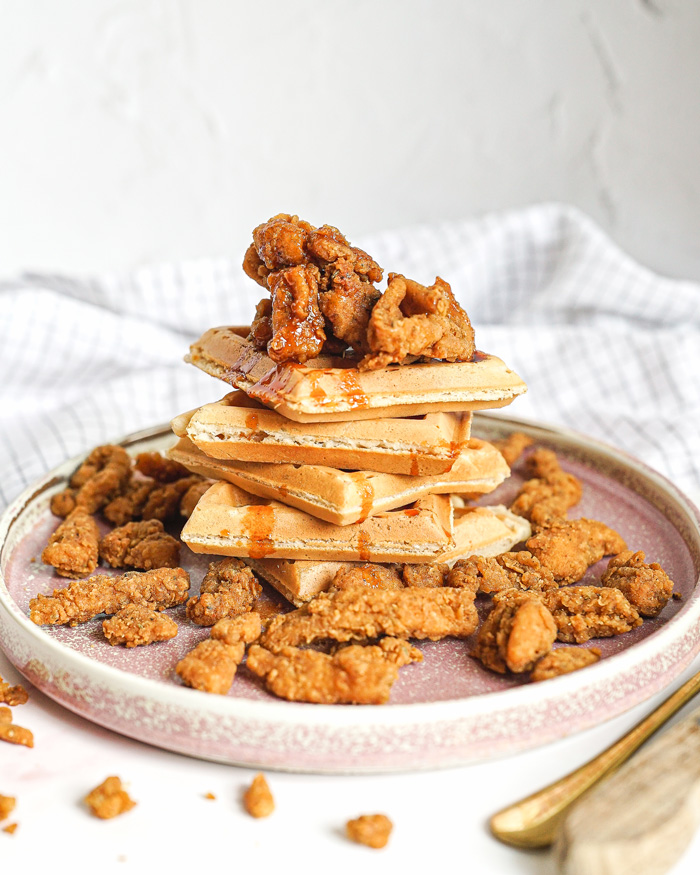 Vegan Chicken and Waffles Recipe