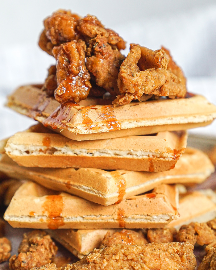 Vegan Chicken & Waffles