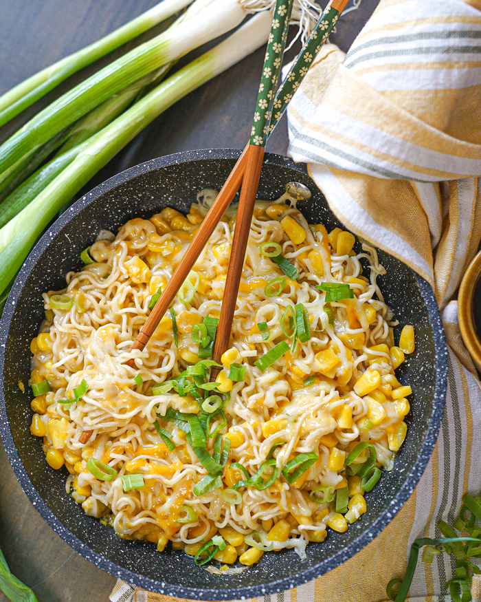 Vegan Corn Cheese Ramen Recipe