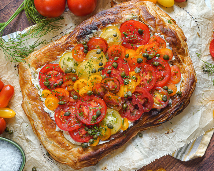 Vegan Tomato Tart Recipe