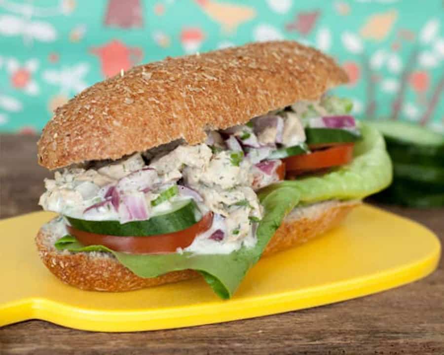 Vegan Chicken Salad Sandwich