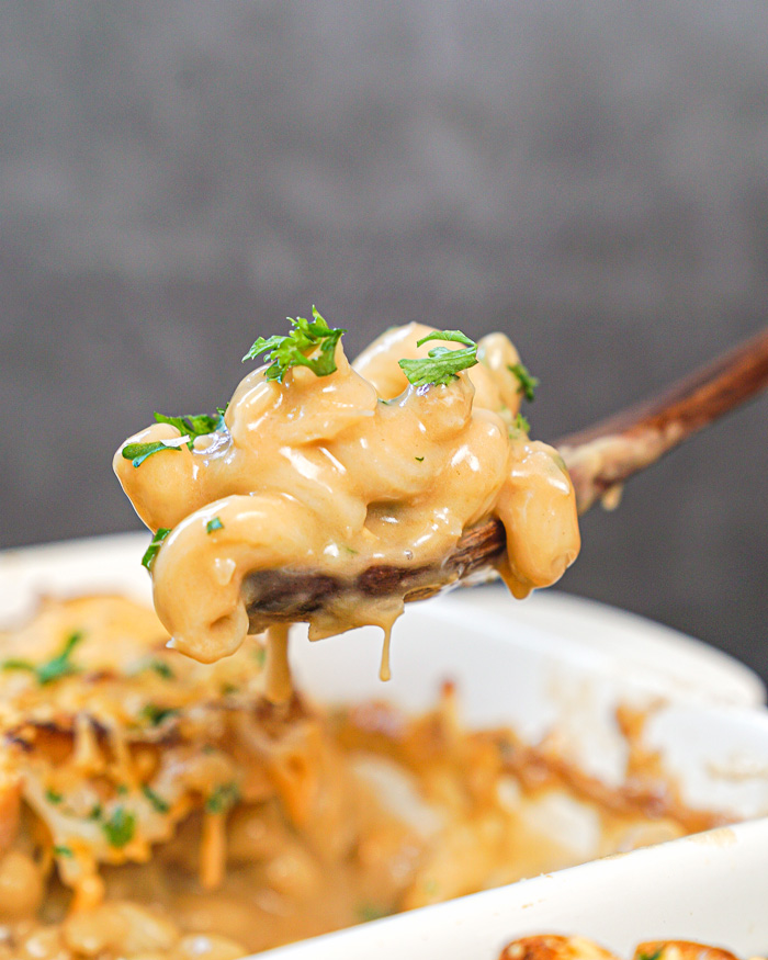 Vegan French Onion Mac and Cheese Recipe