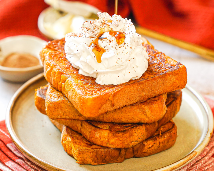 Vegan Pumpkin French Toast Recipe