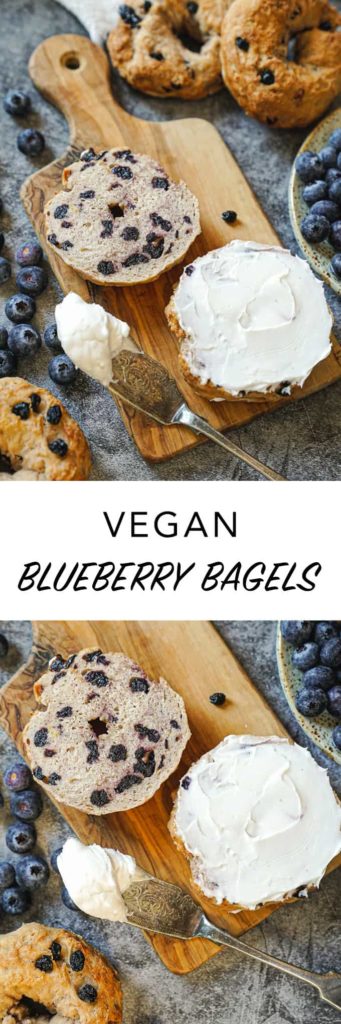 Vegan Blueberry Bagels Recipe