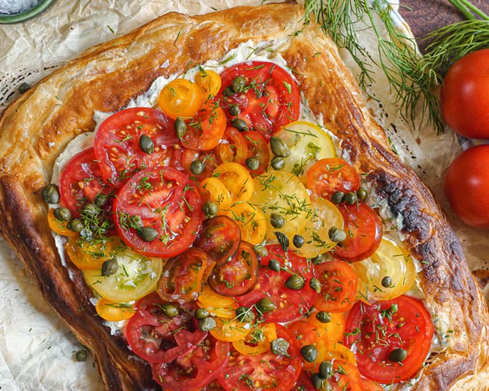 Vegan Tomato Tart