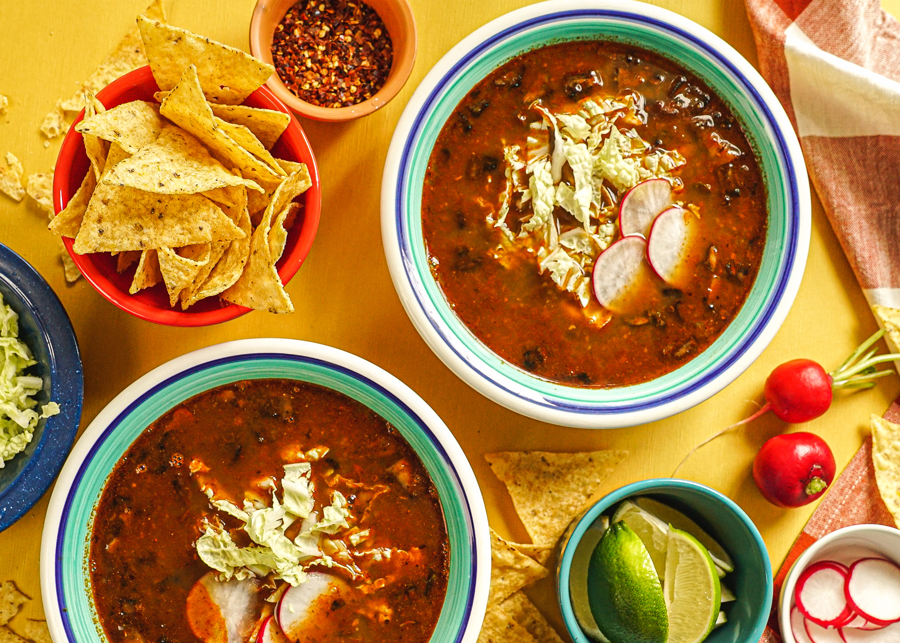 Vegan Pozole Rojo