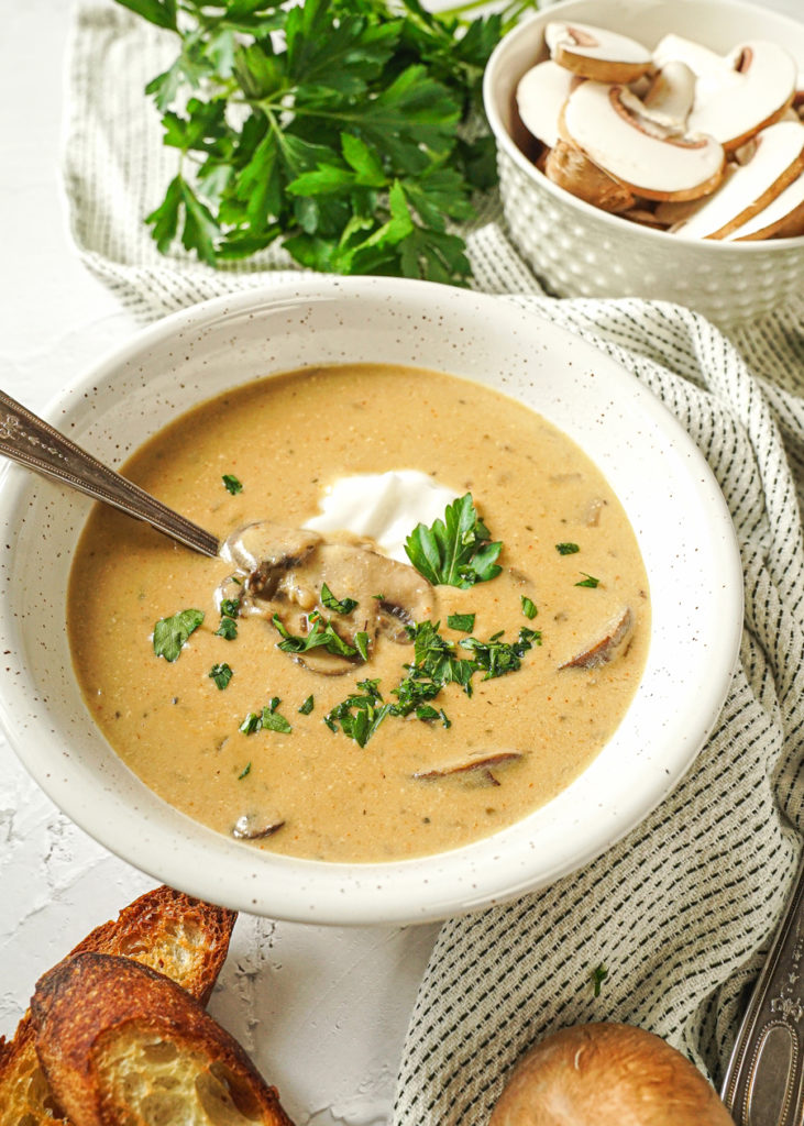 Vegan Mushroom Soup