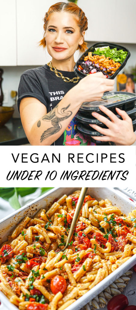 Vegan Recipes under 10 Ingredients