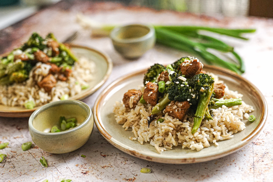 vegan beef and broccoli recipe