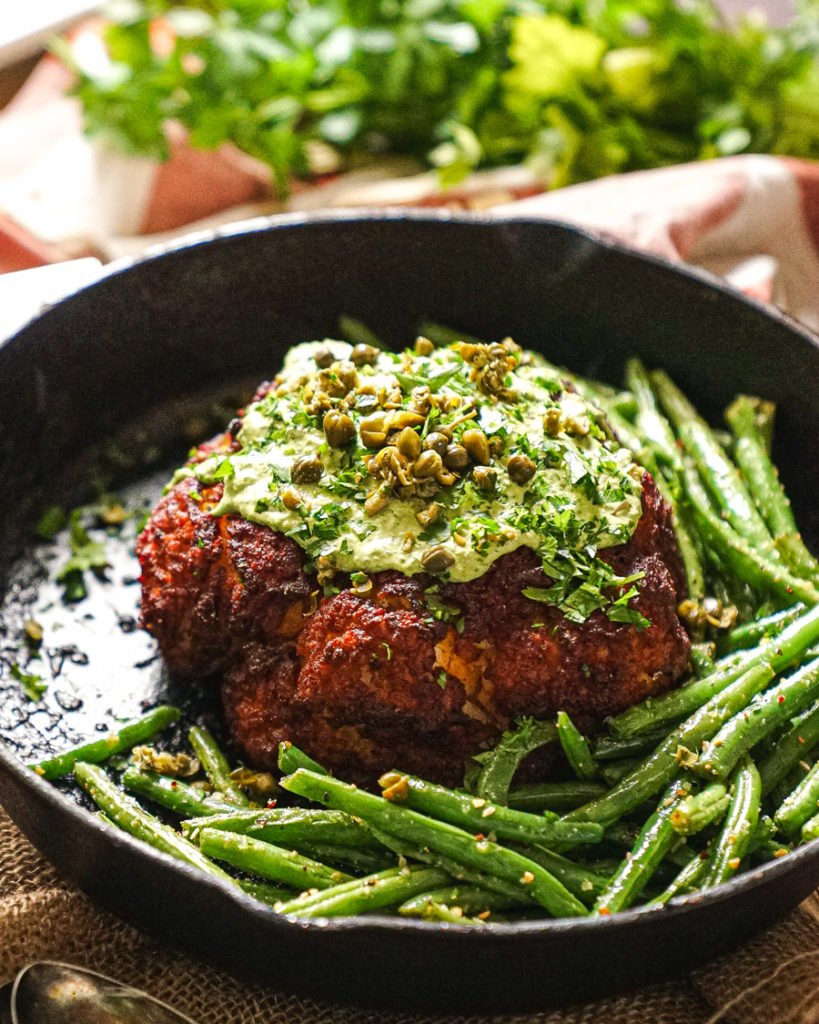 BBQ Smoked Cauliflower