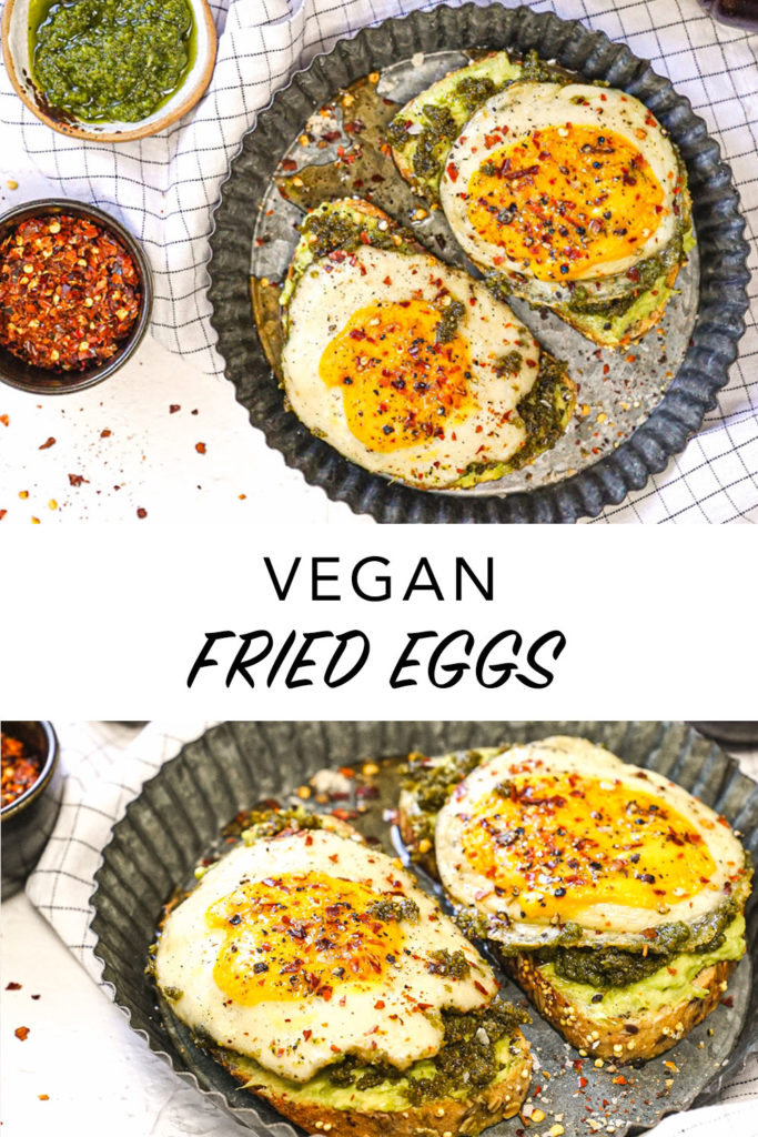 Fried Eggs Vegan Recipe