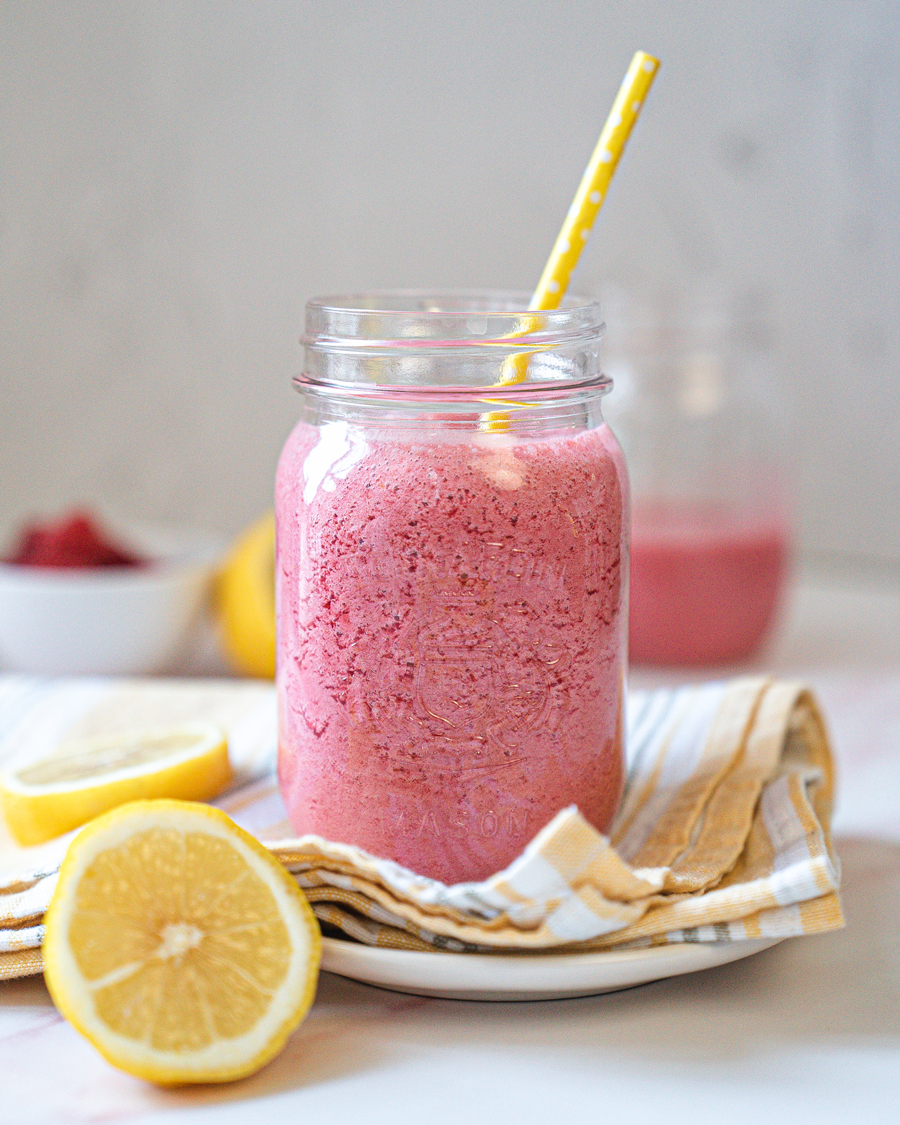 How to Make Creamy Vegan Pink Lemonade