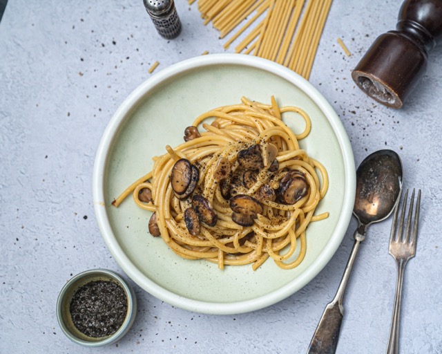 Veganizing Miso Pasta Recipe from TikTok - The Edgy Veg